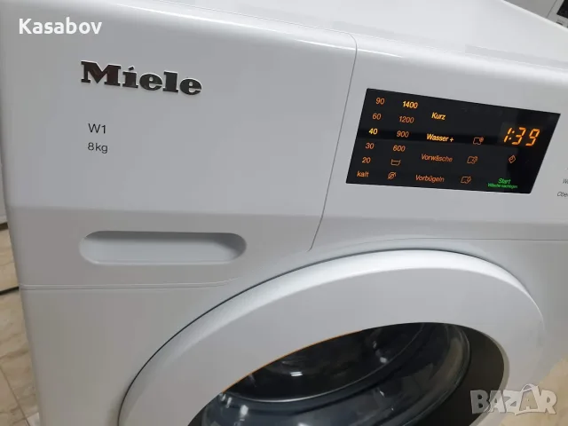 Miele W1 Series Black & White Пералня Миеле 12м Гаранция, снимка 14 - Перални - 55591943