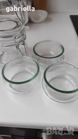 Буркани за съхранение и малки купички, снимка 3 - Чинии - 54130049