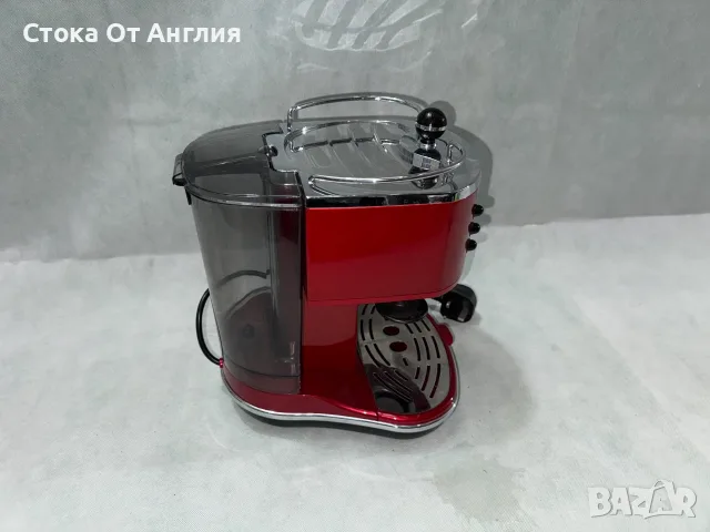 Кафемашина - DeLonghi ECOV311/ 15bar, бежова , червена , снимка 12 - Кафемашини - 54686596