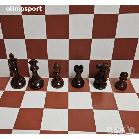 Дървени шахматни фигури Оригинални Анджан 