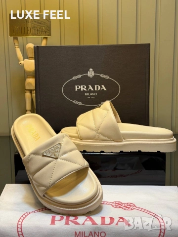 Prada ⚜️Дамски Чехли 36-41, снимка 2 - Чехли - 54842610
