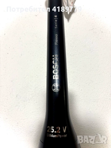 Безжична прахосмукачка BOSCH - използвана, снимка 3 - Прахосмукачки - 54224149