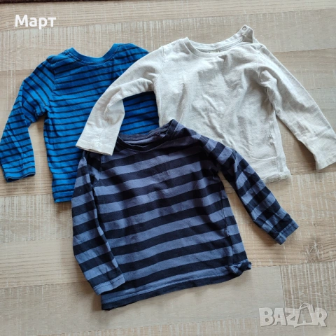 Лот дрехи за момче 92 блузи панталони пижама 2-3 г., снимка 4 - Други - 53957422