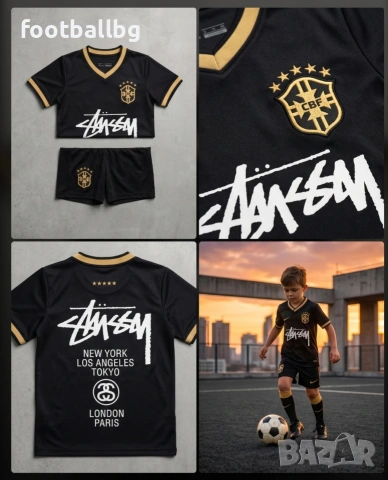 Бразилия 🖤⚽️ мъжка футболна тениска и детско юношески футболни екипи , снимка 3 - Футбол - 38755459