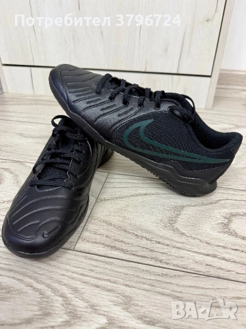 Nike, Футболни обувки Tiempo Legend 10 Academy IC от еко кожа и текстил, Черен, р-р 42.5, снимка 4 - Спортни обувки - 54715926