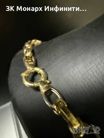 Златен ланец /585/, снимка 8 - Колиета, медальони, синджири - 54231700