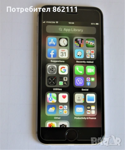 iРhone 6 32GB Silver - отлично състояние, снимка 11 - Apple iPhone - 54015317