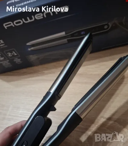 Преса Rowenta нова , снимка 3 - Преси за коса - 55695083