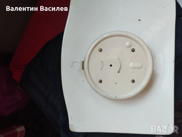 Немски стенен часовник Юнгханс порцелан , снимка 2 - Антикварни и старинни предмети - 54811143
