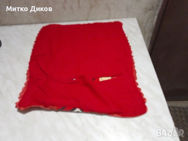 Нови калъфки от соца фъкана бродерия 60х40см три броя, снимка 9 - Спално бельо - 54822581
