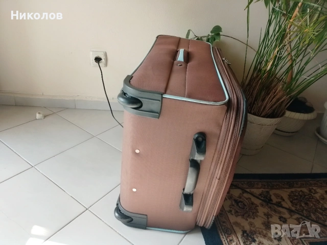 Куфар 2бр колелца  "олекотен 2,8кг""L,Lаmbertаzzi" "20€" нов+Доставка, снимка 2 - Куфари - 54661266