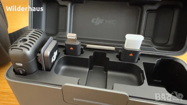 DJI Mic 2 / Безжичен Микрофон / Брожки и Приемник, снимка 4 - Микрофони - 55394094