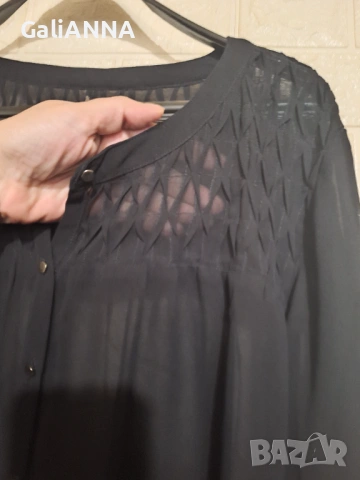 СТРАХОТНА РИЗА ШИФОН 2XL-3XL, снимка 3 - Ризи - 54392679