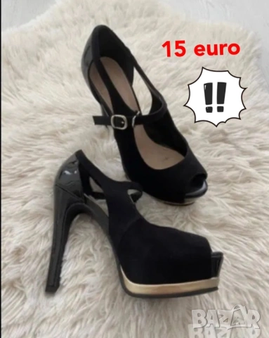 сандали на ток платформа Сватба абитуриентска за лятна бална вечер, обувки за бал, , снимка 11 - Дамски обувки на ток - 54024899