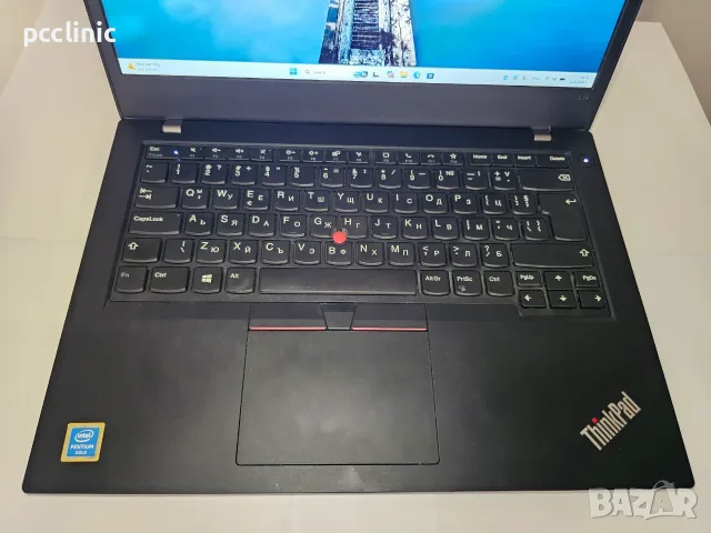 Lenovo ThinkPad L14 Gen 2  14" | Intel Pentium Gold 7505 | 8GB RAM | 128GB SSD | TOUCH |5ч. Батерия, снимка 3 - Лаптопи за работа - 55626431