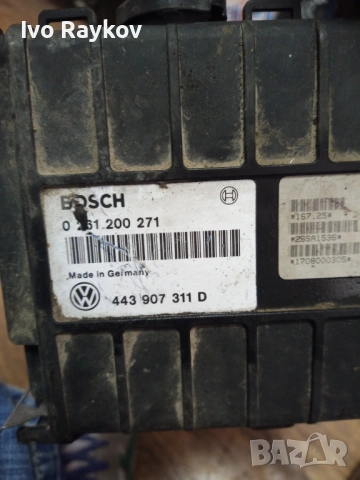 Компютър , ECU , VW Passat 1.8i 1992г. 0261200271 443907311D, снимка 3 - Части - 54382678