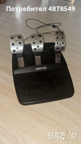 Logitech педали, снимка 2 - Аксесоари - 55190067