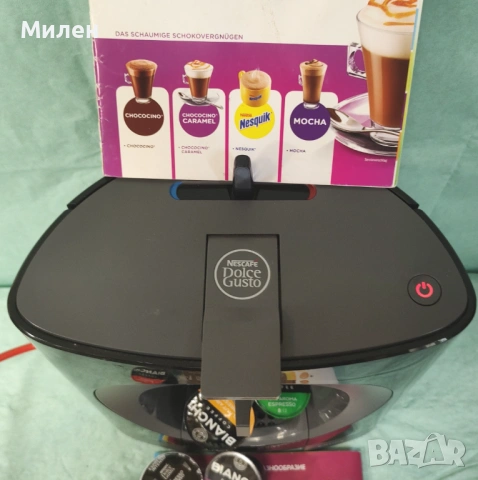 Кафемашина с гаранция 1 година NESCAFÉ® Krups Dolce Gusto OBLO.Black , снимка 8 - Кафемашини - 54456145