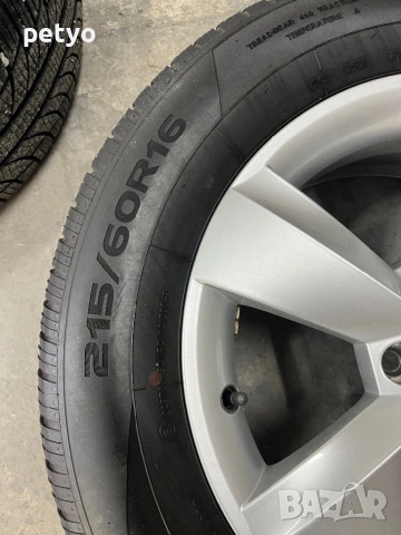 5х112 16” 215/60/16, снимка 2 - Гуми и джанти - 53963193