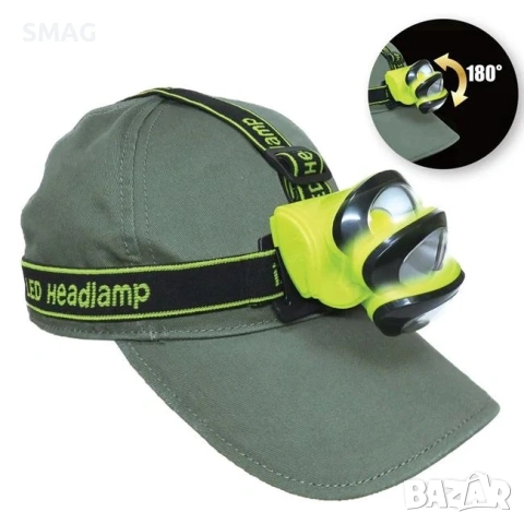 LED челник 220 lumens, 3 режима, регулируем ъгъл_1192012, снимка 2 - Къмпинг осветление - 54514298