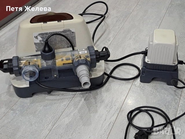 Система за филтриране /солна електролиза/- INTEX, снимка 8 - Басейни и аксесоари - 55045891