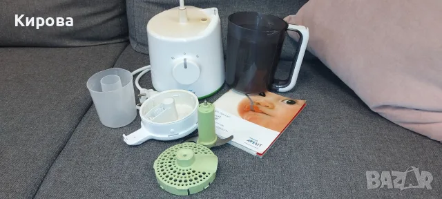 2в1 уред за приготвяне на бебешка храна Philips Avent , снимка 3 - Прибори, съдове, шишета и биберони - 55361183