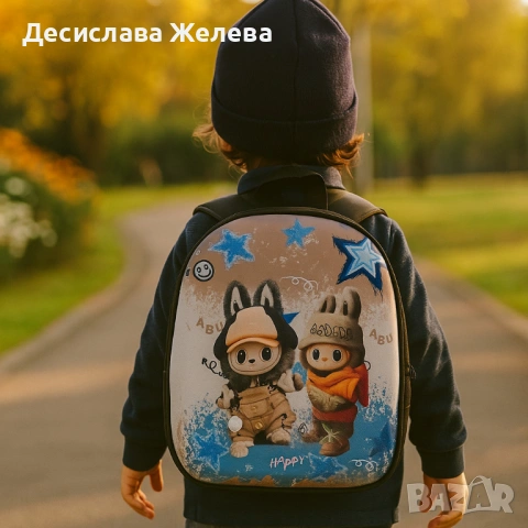 Детски раници Labubu – удобство, стил и настроение за всяко дете, снимка 4 - Раници - 54393473
