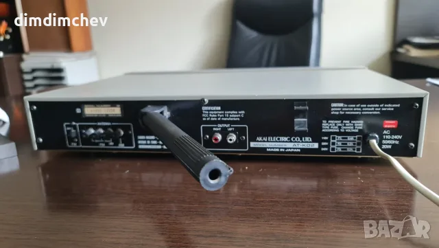Тунер Akai At-k02 А, снимка 4 - Ресийвъри, усилватели, смесителни пултове - 55407832