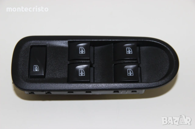 Панел ел.стъкла Dacia Duster facelfit (2014-2017г.) 254117873R / 254111342R бутони бяла кафява букса