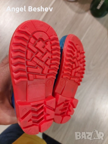 Бебешки гумени ботуши Peppa Pig - размер 4(UK)/ 20-21 (EU), снимка 5 - Бебешки боти и ботуши - 54346662