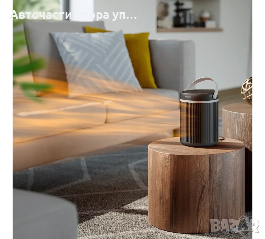 Philips Compact Fan Heater 3000 Series (модел CX3120/01), компактен керамичен отоплителен уред, снимка 6 - Отоплителни печки - 54482616