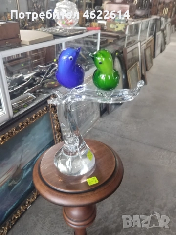 ПРОДАВАМ УНИКАЛНА ФИГУРА НА ПТИЧКИ, МОРАНО , снимка 5 - Колекции - 55128446