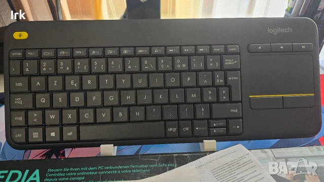 НОВА Logitech K400 Plus, снимка 3 - Клавиатури и мишки - 54780450