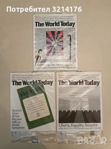 NEW! The world today. 2015-2017 / Vol. 71 / Number 1, 3, 4, 6 / Vol. 72 / Number 6, снимка 2 - Списания и комикси - 55429613
