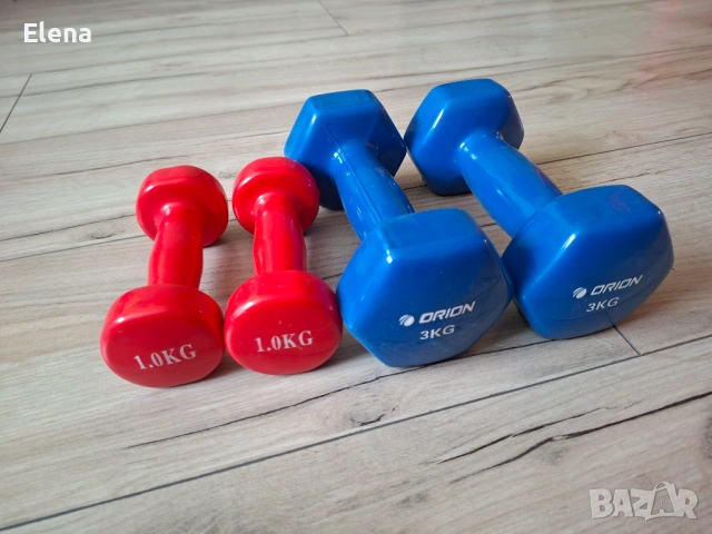 Дъмбели 1кг и 3кг