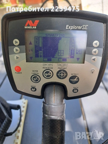 Minelab Explorer SE металотърсач, снимка 2 - Друга електроника - 54615596
