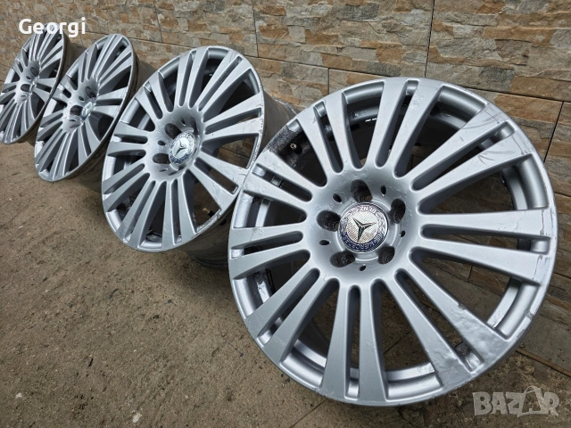 Продавам ОРИГИНАЛНИ Джанти R17 за Мерцедес J7,5 ET 45 5x112, снимка 2 - Гуми и джанти - 55138484