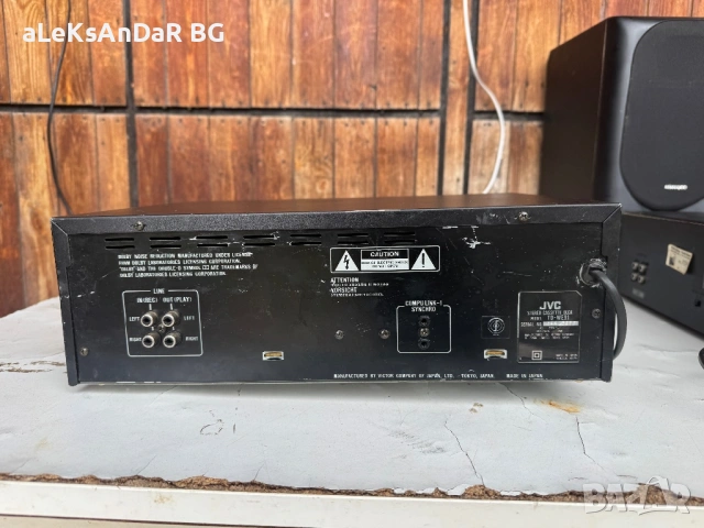 Касетъчен дек jvc td-we91 , снимка 3 - Декове - 54587536