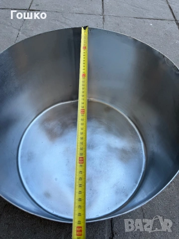 Казан алпака неръждавейка Хром Силистра, снимка 4 - Съдове за готвене - 54115691