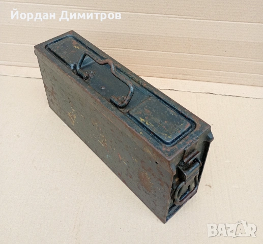 военна кутия за патрони , снимка 2 - Антикварни и старинни предмети - 54971466