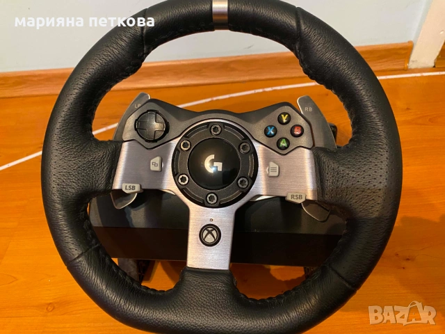 Logitech g920(Xbox,ps,pc), снимка 6 - Други игри и конзоли - 54558860