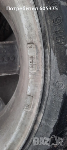 Алуминиеви джанти Рено Renault 16" комплект, снимка 4 - Гуми и джанти - 54794140
