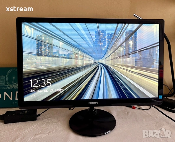 Philips 237E4 IPS LED Display LCD Монитор 23” 1080p FullHD