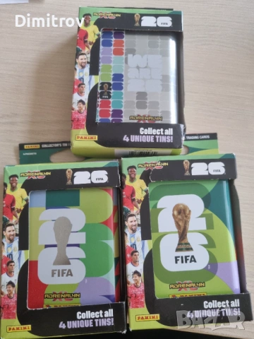 Panini Световно първенство кутия / World cup 2026 tin