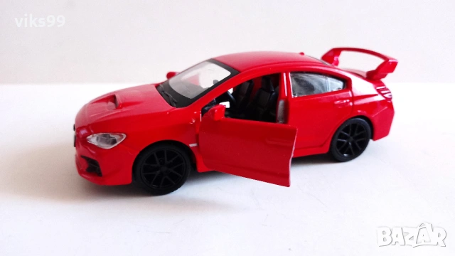 Subaru WRX STI 2017 Maisto - Мащаб 1:40, снимка 3 - Колекции - 54699304