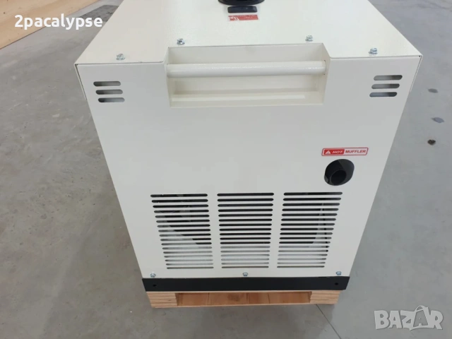 Трифазен Дизелов Генератор 10kW - Обезшумен, снимка 12 - Други машини и части - 54479385
