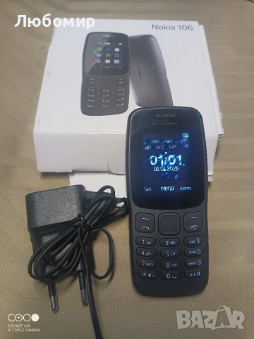 Мобилен телефон Nokia 106, Dual SIM, Черен, снимка 2 - Nokia - 55130739