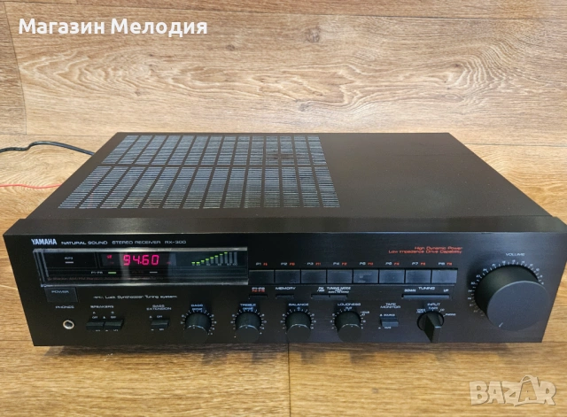 Ресивър Yamaha RX-300 Black Natural Sound – Музикален стерео ресивър в отлично състояние., снимка 3 - Ресийвъри, усилватели, смесителни пултове - 54200186