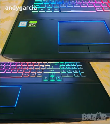 RTX 2080 8GB 190W/Core i7-9750H/17.3 G-SYNC 144Hz IPS/16GB RAM/512G SSD+1TB/Acer Predator Helios 700, снимка 13 - Лаптопи за игри - 55545538