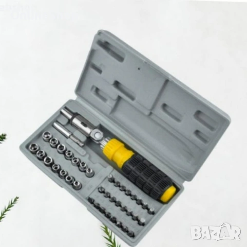 Пълен комплект отвертка , Гъвкаво рамо с аксесоари, 41 в 1 + Подарък, снимка 10 - Отвертки - 54107050
